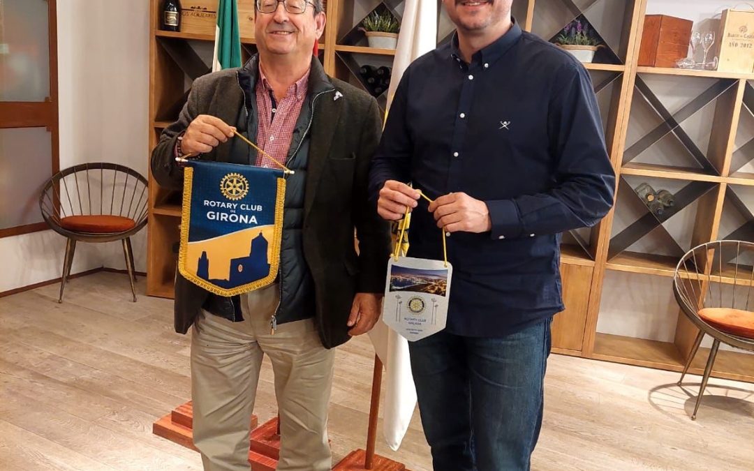 Visita al Rotary Málaga