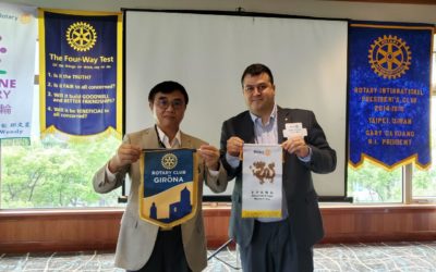 Viatgem fins a Taiwán per a visitar el Rotary Club of Taipei